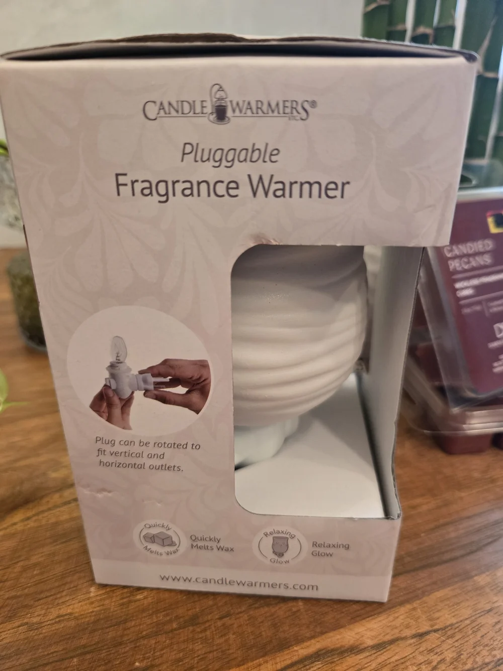 Candle Warmers Pluggable Warmer & Darsee & David Wax Melts Bundle NIB